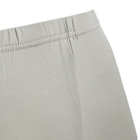 BRIEF MID WAIST FAUX LEATHER PANTS FOR WOMEN (GRIEGE)