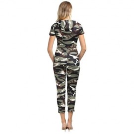 STYLISH HOODED ALLOVER CAMOUFLAGE CUT OUT JUMPSUIT FOR WOMEN (CAMOUFLAGE COLOR)