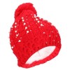 ZHENYUEQI WINTER WARM VELVET PEARL DIAMOND KNITTED HATS FLUFFY PLUSH BEANIE DAILY STREET C