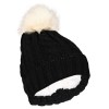 ZHENYUEQI WINTER OUTDOOR WARM VELVET THICK LINE KNITTED HATS FLUFFY PLUSH BEANIE DAILY STR
