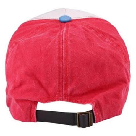 ZHENYUEQI CASUAL PATTERN PRINT UNISEX COLOR BLOCK CAP (LAKE BLUE)