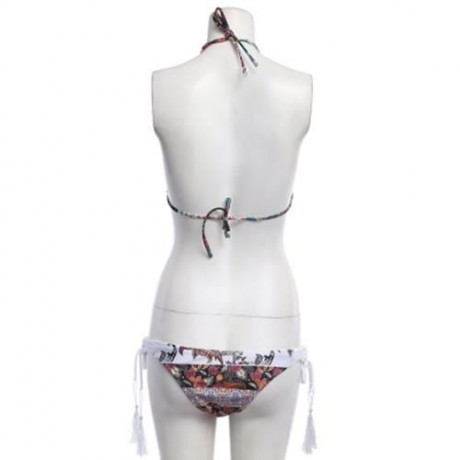 SEXY LACE BRAIDED BIKINI SET LOW WAIST WOMEN SWIMWEAR BATHING SUIT (COLORMIX)