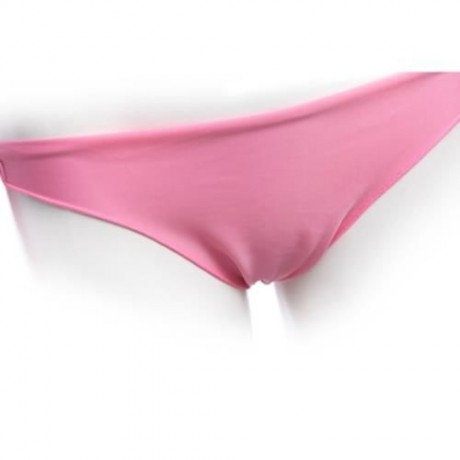 SEPARATED SWIMWEAR SWIMSUIT SEXY WOMEN SHELL SHAPE BIKINI SET BATHING SUIT (PINK AND WHITE