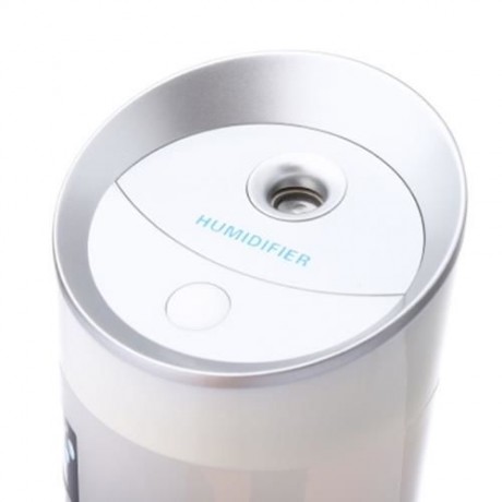300ML ULTRASONIC USB COOL MIST MINI CUP HUMIDIFIER (WHITE)
