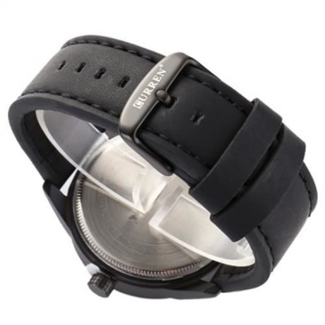 CURREN 8249 DOUBLE MOVEMENTS BUSINESS MALE QUARTZ WATCH WITH BIG DIAL (WHITE)