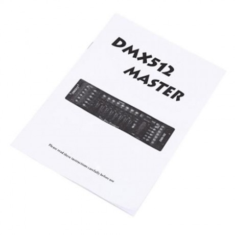 192 CHANNELS DMX512 CONTROLLER CONSOLE FOR STAGE PARTY DJ LIGHT (BLACK)
