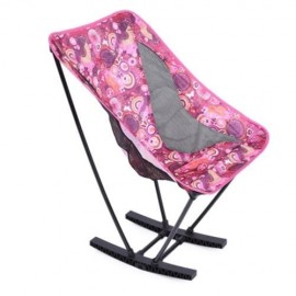CH - 11 ULTRALIGHT FOLDING ALUMINUM ALLOY STOOL ROCKING CHAIR OUTDOOR CAMPING PICNIC FISHI