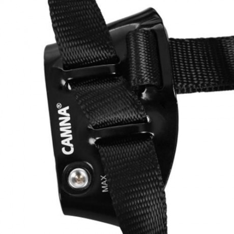 CAMNA OUTDOOR ROCK CLIMBING MOUNTAINEERING RIGHT LEFT FOOT ASCENDER RISER (BLACK)