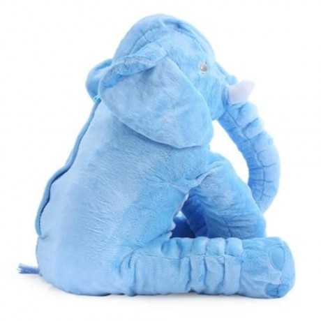 STUFFED CUTE SIMULATION GIANT ELEPHANT PLUSH DOLL TOY PILLOW WITH BLANKET BIRTHDAY CHRISTM