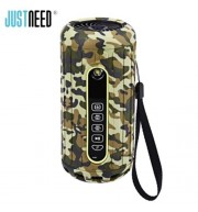 JUSTNEED P1 BLUETOOTH SPEAKER TWO HORN SOUND STEREO 6600MAH POWER SUPPLY WITH LED TORCH (A