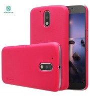 NILLKIN F - HC FROSTED SHIELD PROTECTIVE BACK COVER CASE FOR MOTO G4 PLUS (RED)