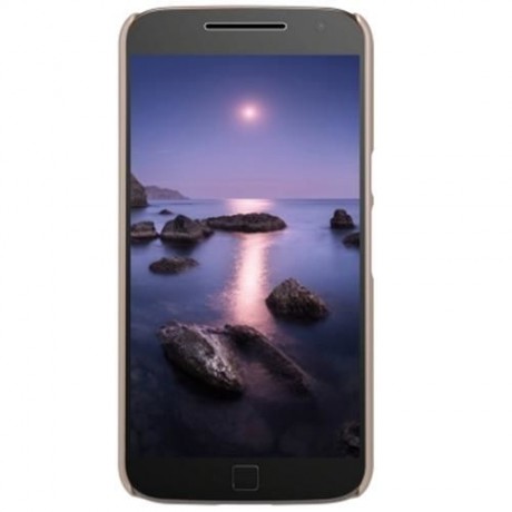 NILLKIN F - HC FROSTED SHIELD PROTECTIVE BACK COVER CASE FOR MOTO G4 PLUS (CHAMPAGNE)