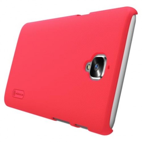 NILLKIN F - HC YJ - A3000 FROSTED SHIELD PROTECTIVE BACK COVER CASE FOR ONEPLUS 3 (RED)