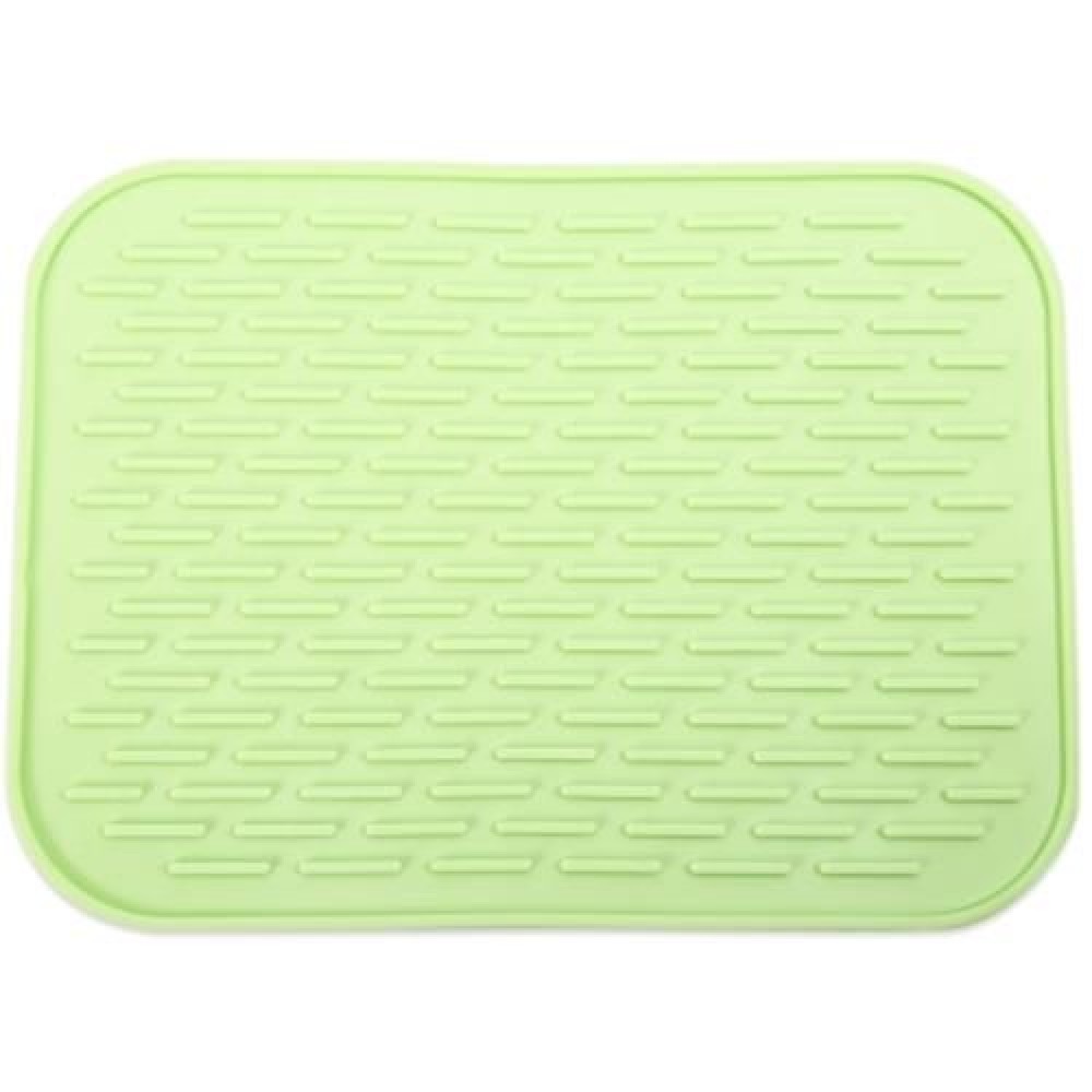 MULTIPURPOSE SILICONE FLEXIBLE NON-SLIP HEAT RESISTANT PAD MAT (GRASS GREEN)