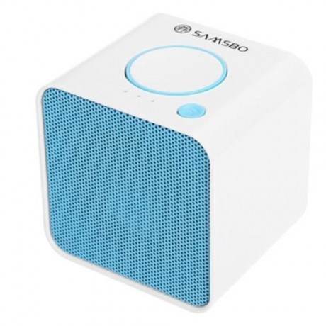SAMSBO S168 MULTIFUNCTIONAL WIRELESS BLUETOOTH MINI SPEAKER SQUARE SHAPE MUSIC FM PLAYER (