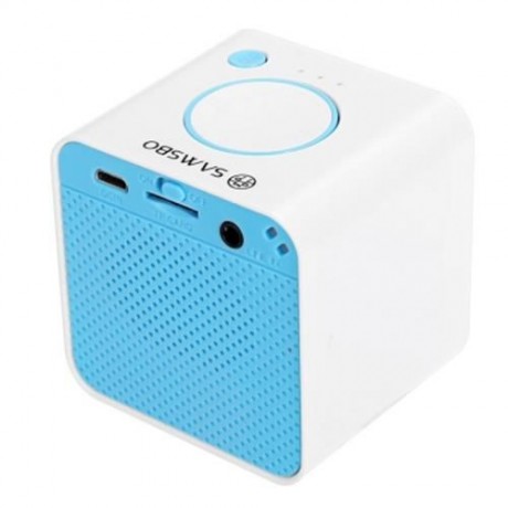 SAMSBO S168 MULTIFUNCTIONAL WIRELESS BLUETOOTH MINI SPEAKER SQUARE SHAPE MUSIC FM PLAYER (