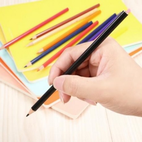 MAPED 24 COLORS TRIANGLE ROD WOODEN COLORED PENCIL FOR CHILDREN (COLORMIX)