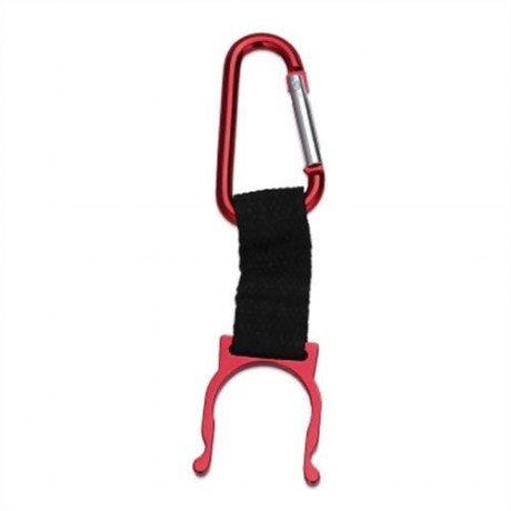 AOTU 5PCS OUTDOOR CAMPING HIKING WATER BOTTLE HOLDER CARABINER HOOK CLIP (COLORMIX)