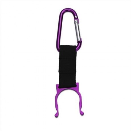 AOTU 5PCS OUTDOOR CAMPING HIKING WATER BOTTLE HOLDER CARABINER HOOK CLIP (COLORMIX)