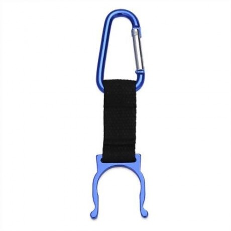 AOTU 5PCS OUTDOOR CAMPING HIKING WATER BOTTLE HOLDER CARABINER HOOK CLIP (COLORMIX)