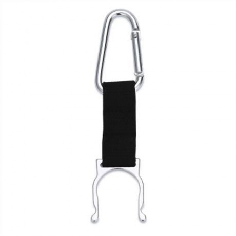 AOTU 5PCS OUTDOOR CAMPING HIKING WATER BOTTLE HOLDER CARABINER HOOK CLIP (COLORMIX)