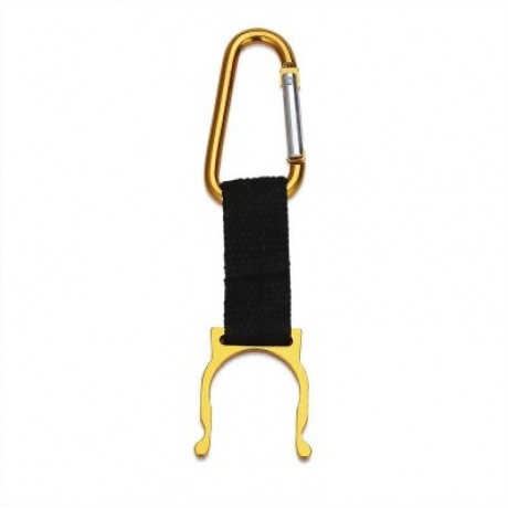 Aotu 5pcs Outdoor Camping Hiking Water Bottle Holder Carabiner Hook Clip (COLORMIX)