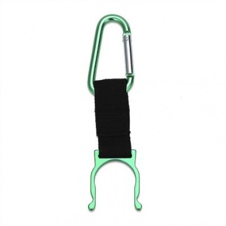 Aotu 5pcs Outdoor Camping Hiking Water Bottle Holder Carabiner Hook Clip (COLORMIX)