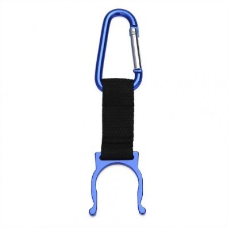 Aotu 5pcs Outdoor Camping Hiking Water Bottle Holder Carabiner Hook Clip (COLORMIX)