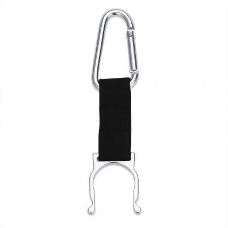 Aotu 5pcs Outdoor Camping Hiking Water Bottle Holder Carabiner Hook Clip (COLORMIX)