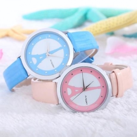 MINGZAN 6222 WOMEN QUARTZ WATCH TOWER PATTERN DIAL DAILY WATER RESISTANCE FEMALE WRISTWATC