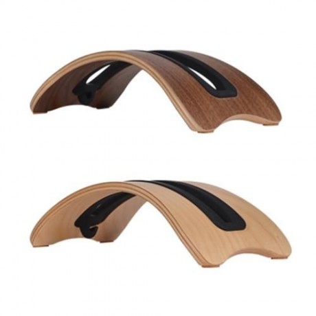 SAMDI LIGHTWEIGHT WOODEN LAPTOP STAND HOLDER WOOD SUPPORT FOR MAC AIR (IVORY COLOR)