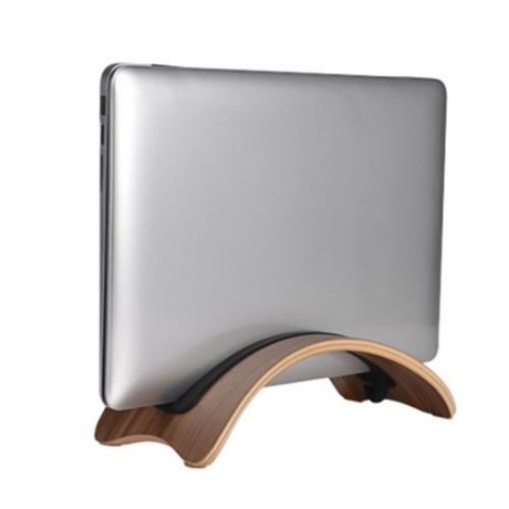 SAMDI LIGHTWEIGHT WOODEN LAPTOP STAND HOLDER WOOD SUPPORT FOR MAC AIR (IVORY COLOR)