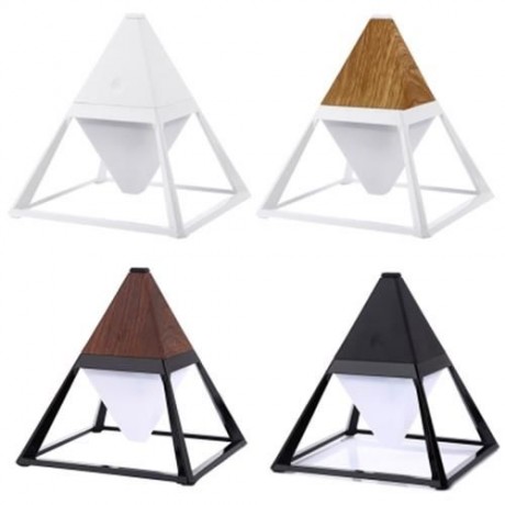 GXDIFFUSER AC 100 - 240V 4W USB RECHARGEABLE LED DESK LIGHT TOUCH DIMMABLE TABLE LAMP (WHI