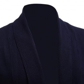 CASUAL SOLID COLOR MALE LONG SLEEVE KNITWEAR (CADETBLUE)