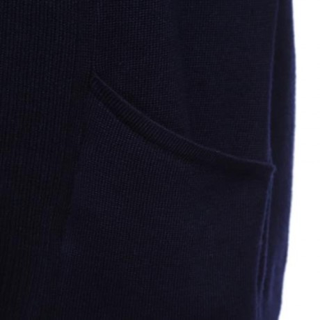 CASUAL SOLID COLOR MALE LONG SLEEVE KNITWEAR (CADETBLUE)