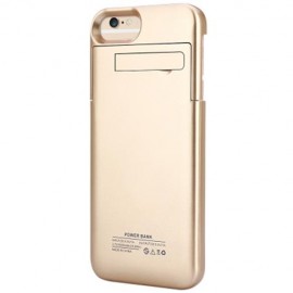 4000MAH BACKUP BATTERY EXTERNAL POWER BANK CHARGER CASE WITH KICKSTAND FOR IPHONE 6 PLUS /
