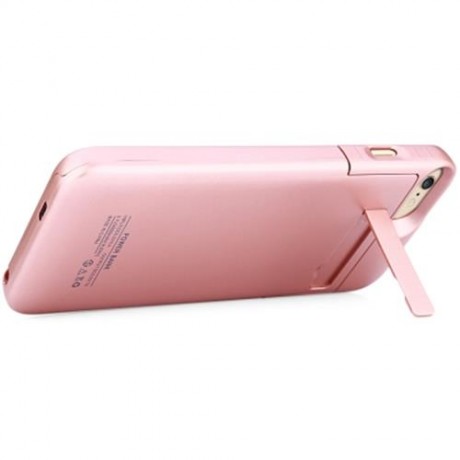 4000MAH BACKUP BATTERY EXTERNAL POWER BANK CHARGER CASE WITH KICKSTAND FOR IPHONE 6 PLUS /