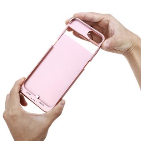 4000MAH BACKUP BATTERY EXTERNAL POWER BANK CHARGER CASE WITH KICKSTAND FOR IPHONE 6 PLUS /