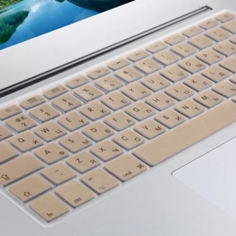 ULTRA THIN WATER RESISTANT TPU RUSSIAN LAPTOP KEYBOARD PROTECTIVE FILM FOR MACBOOK AIR PRO