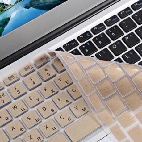 ULTRA THIN WATER RESISTANT TPU RUSSIAN LAPTOP KEYBOARD PROTECTIVE FILM FOR MACBOOK AIR PRO