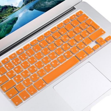 ULTRA THIN WATER RESISTANT TPU RUSSIAN LAPTOP KEYBOARD PROTECTIVE FILM FOR MACBOOK AIR PRO