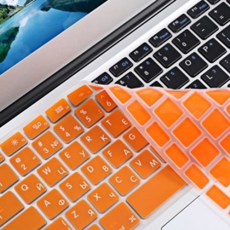 ULTRA THIN WATER RESISTANT TPU RUSSIAN LAPTOP KEYBOARD PROTECTIVE FILM FOR MACBOOK AIR PRO