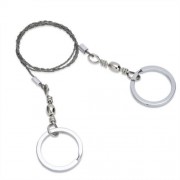 AOTU EMERGENCY SURVIVAL STAINLESS STEEL WIRE SAW GEAR (SILVER)