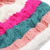CASUAL WINTER COLOR BLOCK VENONAT DESIGN GIRLS WARM INSIDE KNITTED HAT (COLORMIX)