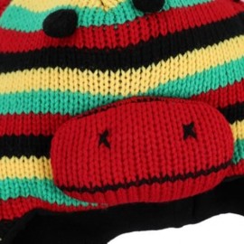QULEXING CUTE ANIMAL DESIGN KNITTED HAT FOR CHILD (YELLOW)