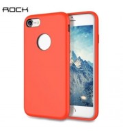 ROCK ULTRA SLIM SOFT TOUCH FLEXIBLE SILICONE SOLID COLOR PROTECTIVE BACK COVER FOR IPHONE 