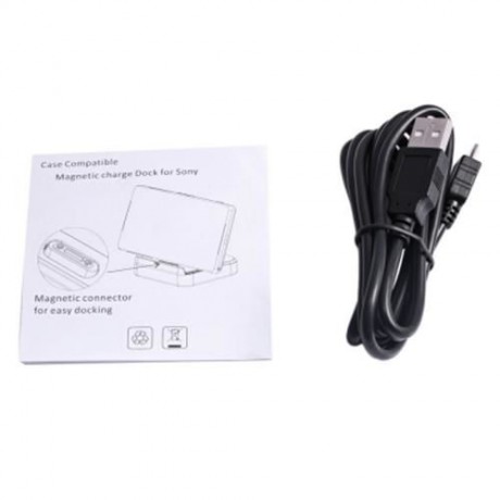 UCD - SNY CHARGER PORTABLE DESKTOP CRADLE CHARGING SYNC DOCK FOR SONY (BLACK)