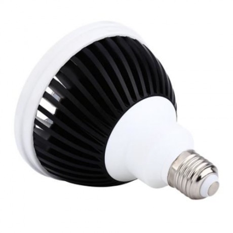 AC 85 - 265V E27 12W 1080LM FULL SPECTRUM LED GROW LIGHT WITH 12 LEDS (WHITE AND BLACK)