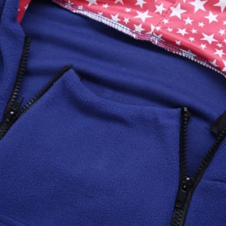 CASUAL MATERNITY KANGAROO MULTI FUNCTIONAL HOODIE WITH BABIES CARRIER FOR WOMEN (BLUE)