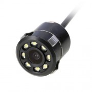 CAR 170-DEGREE REAR VIEW BACKUP CAMERA WITH 8 LEDS NIGHT VISION WATERPROOF FULL HD CCD CAM